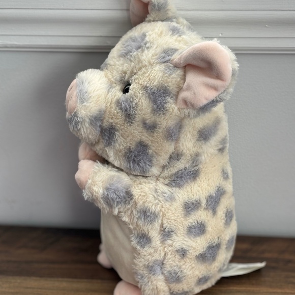 Kellytoys SPOTTED PIG Plush Farm Stuffed Animal 2019 Tan & Gray Piglet Piggy - Picture 5 of 9
